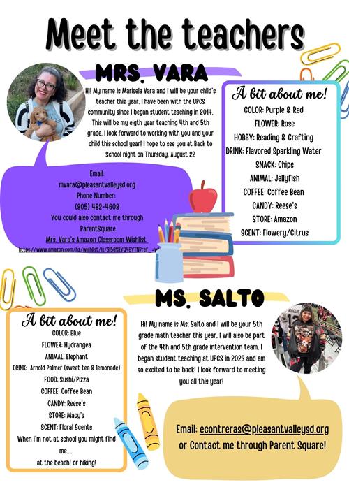 Meet The Teachers